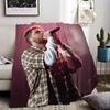 A-Alex Warren и Альбом Обычный Бросок Легкое 240г Фланелевое Одеяло Мягкое Приятное для Кожи для Летнего Охлаждения