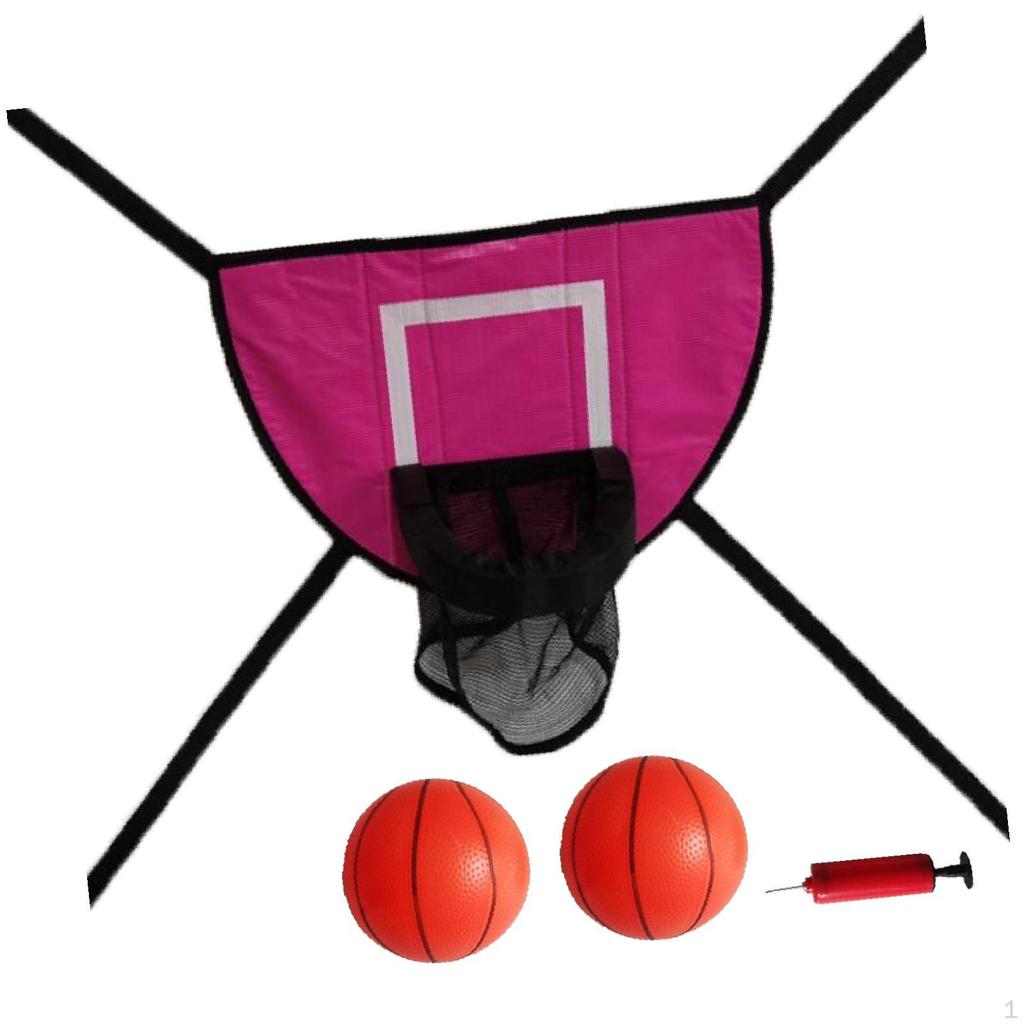 Баскетбольное кольцо для батутной рамы, водонепроницаемые ворота на открытом воздухе