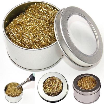 Сварка паяльник очиститель наконечника паяльника стальной провод с набором стойки