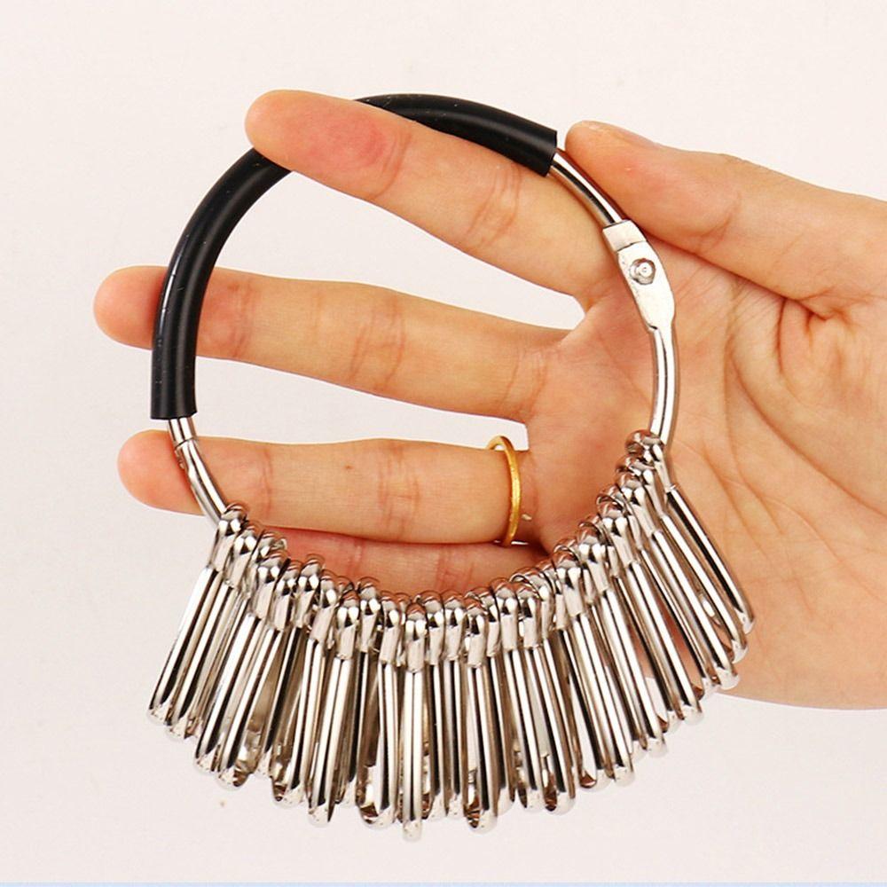 Plastic Key Tags Transparent Window Key Chains New Key Storage Ring  Key Classification