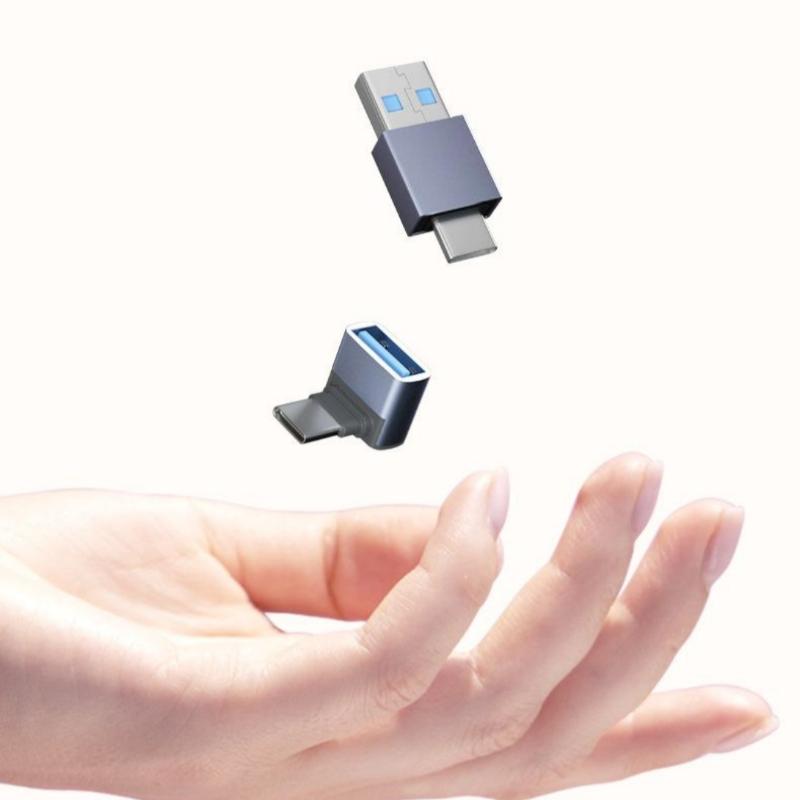 1 шт. Адаптер-конвертер Type-C на USB (папа) USB 3.1 на USB 3.0 OTG Зарядный адаптер Разъем для ПК, автомобиля, USB-планшета