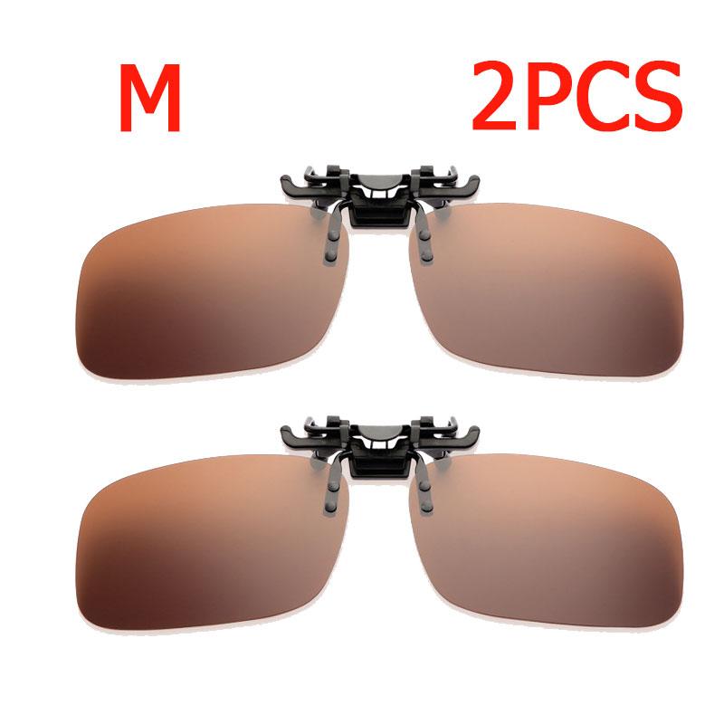 1/2 шт. Женские Мужские Линзы для Очков Поляризованные Солнцезащитные Очки Клипсы Накидные UV 380 Вождение Рыбалка Ночное Видение Клипсы для Очков