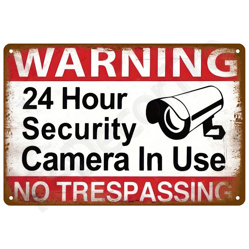 Metal Sign Poster Plates Bar Retro Wall Art Tin Sign Interior Outdoor Aesthetic Room Vintage Home Decor Items Decoration Luxury