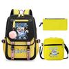 Animation Cartoon Peripheral Printing Children'S Backpack Campus Large Capacity Primary And Secondary School Students Schoolbag Three-Piece Set