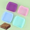 Non-Stick Cake Pan Food Grade Silicone Square Heat-Resistant Easy-to-Clean Baking Mould Bread Supply
