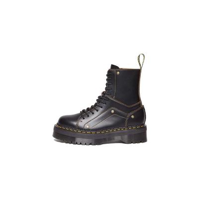 Доктор. Ботинки женские Dr. Martens кожаные повседневные удобные до середины икры черные 31211001