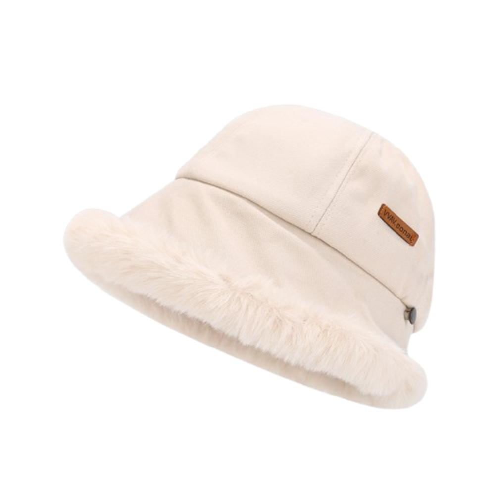 Меховая панама с широкими полями, теплая зимняя шляпа рыбака, винтажная панама с бархатом и креплением на голову для отдыха на природе