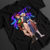 Футболка Street Fighter на Новый год 2026  Рубашка в стиле Чэнь Ли  Рубашка в стиле Эми Уайт  Футболка с аниме Kim Fighting - Мужская летняя...