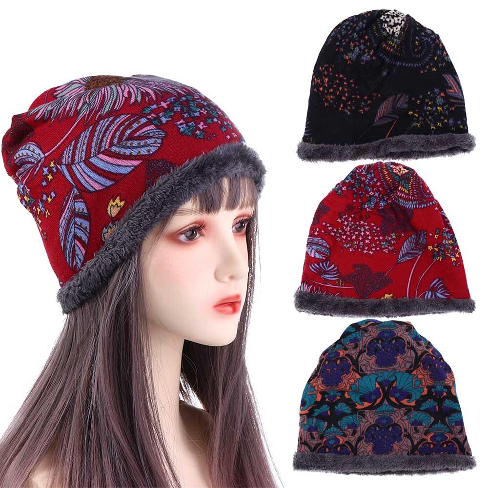Korean Soft Neck Warm Multifunctional Warmer Plus Velvet Women Hat Velvet Bonnet Bib Hats Beanie
