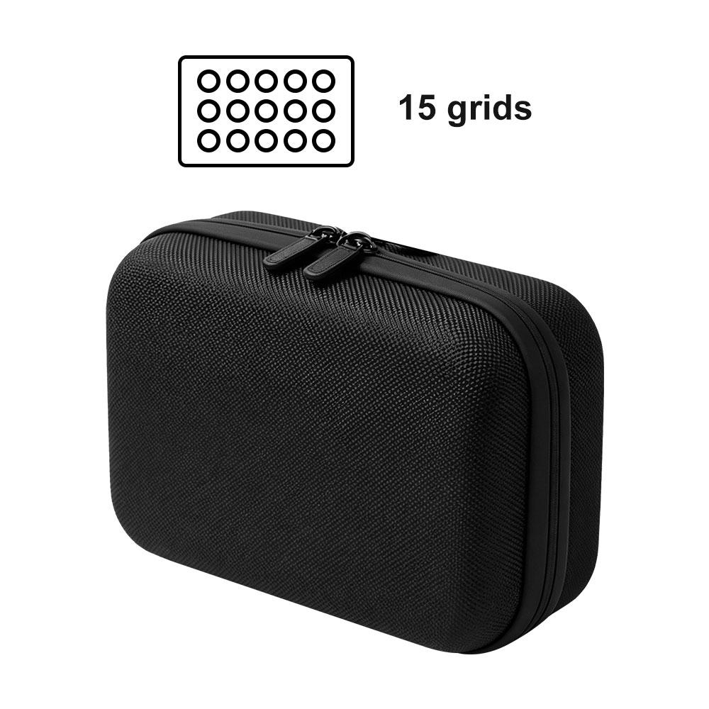 10ML 9/15/30 Vials Insulin Storage Case EVA Waterproof Insulin Vials Portable Organizer Essentials Case, for Trip Storage Tools