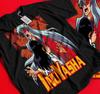 Inuyasha Sesshomaru T-shirt Red Moon Inu Yasha Kawaii Anime Tee Shirt Horor 300