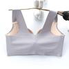 Ultra-Thin Breathable Full Cup Vest Bra for Larger Sizes – No Steel Ring, Sports Style, Enhances Small Breasts