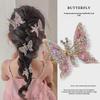 Милые заколки-бабочки для девочек - головной убор феи, боковая заколка для челки