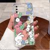 Чехол для Xiaomi Mi A3 CC9e CC9 MiCC9e Задняя крышка Прозрачный Роскошный Милый Любовь Кролик Забавный TPU Мягкий Силикон Прозрачный Чехол для Телефона