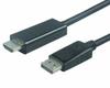 Accessoires Pour Cable Premiumcord - Kportadk04-02 - Adaptateur DisplayPort 1.2 Vers HDMI 2.0 4 Kx2k À 60 Hz 2 M