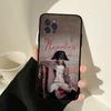 Чехол для телефона Наполеон Бонапарт для iPhone 17 Air 16 15 14 Plus 13 12 Mini 11 Pro Max Черный чехол
