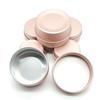 10 шт. пустые алюминиевые жестяные банки розового золота с завинчивающейся крышкой 10 г, 15 г, 30 г, банки для специй со свечами, металлические контейнеры с винтовой крышкой