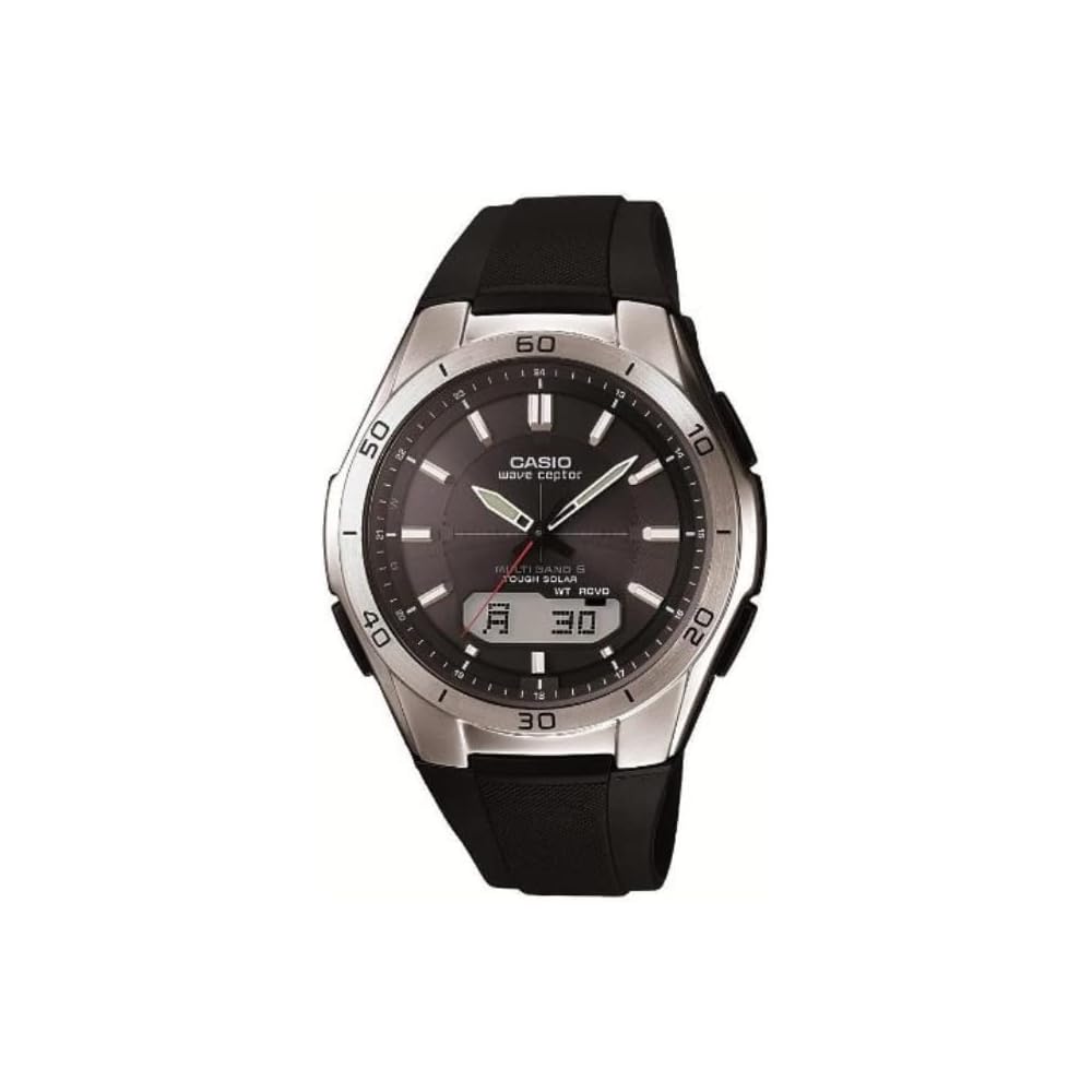 Casio Waveceptor Solar Radio-Controlled Watch WVA-M640-1AJF Men's Black