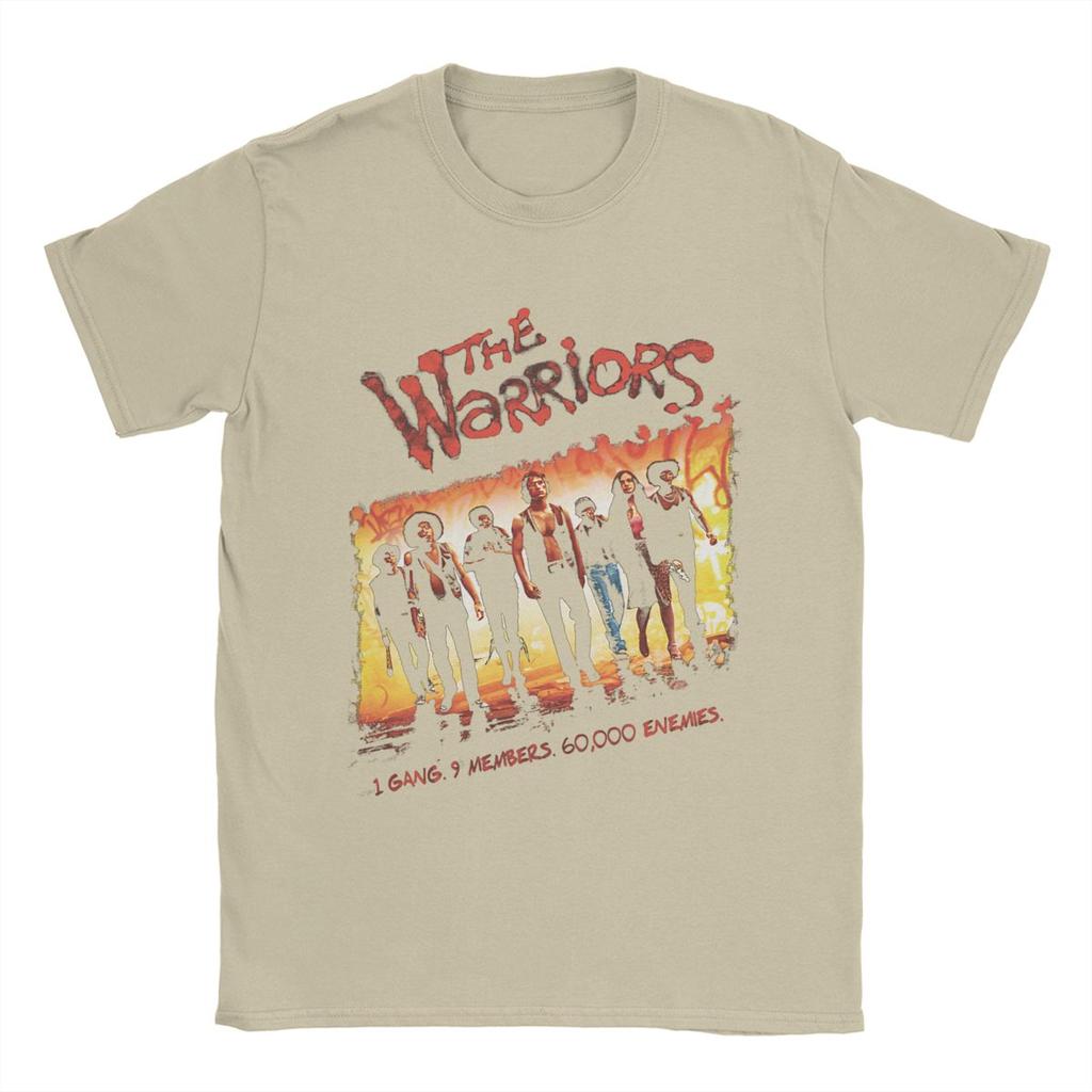 Novelty The Warriors One Gang TShirt for Unisex Crewneck Pure Cotton T Shirts Short Sleeve Tees Graphic Tops