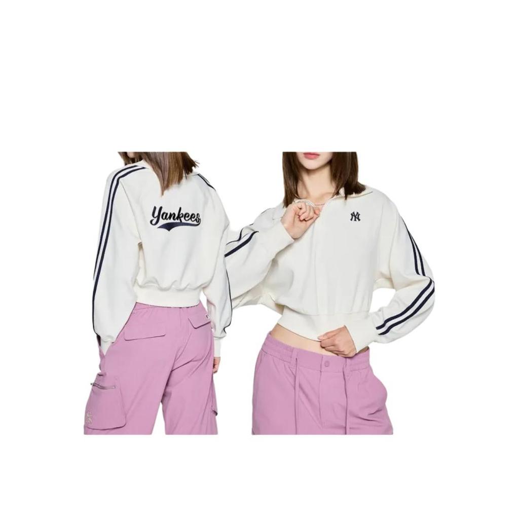 New MLB Sweatshirts Women's Cream 3FMTV1354-50CRS