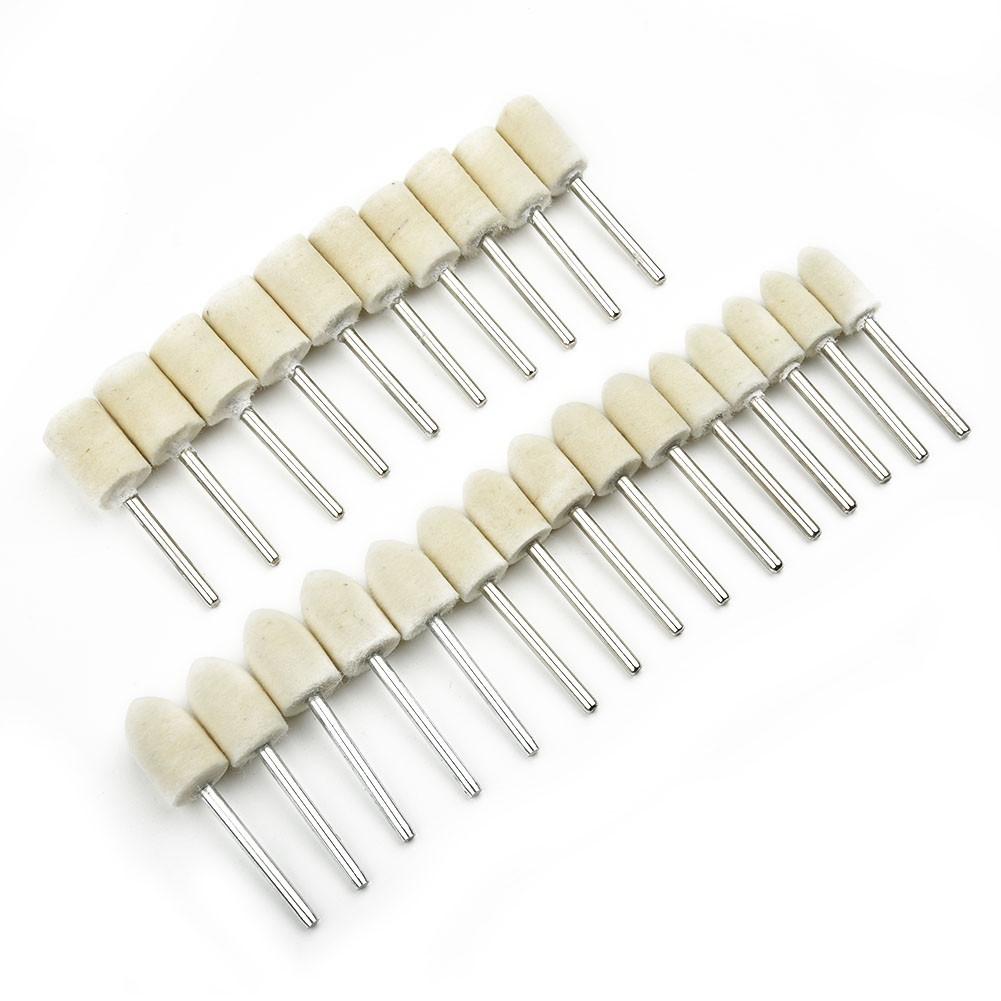 Аксессуары Фетровые полировальные круги Бежевые Для Дерева Ювелирных изделий