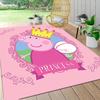 1Pc Peppa Pig Fairy Tale Carpet Rug Customizable Soft Washable Antislip Home Living Room Sofa Mats Personalized Rug 0917111