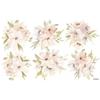 Lilipinso Sticker Decor Sticker Bouquet of Orange Pink Flowers 64 X 90 Cm