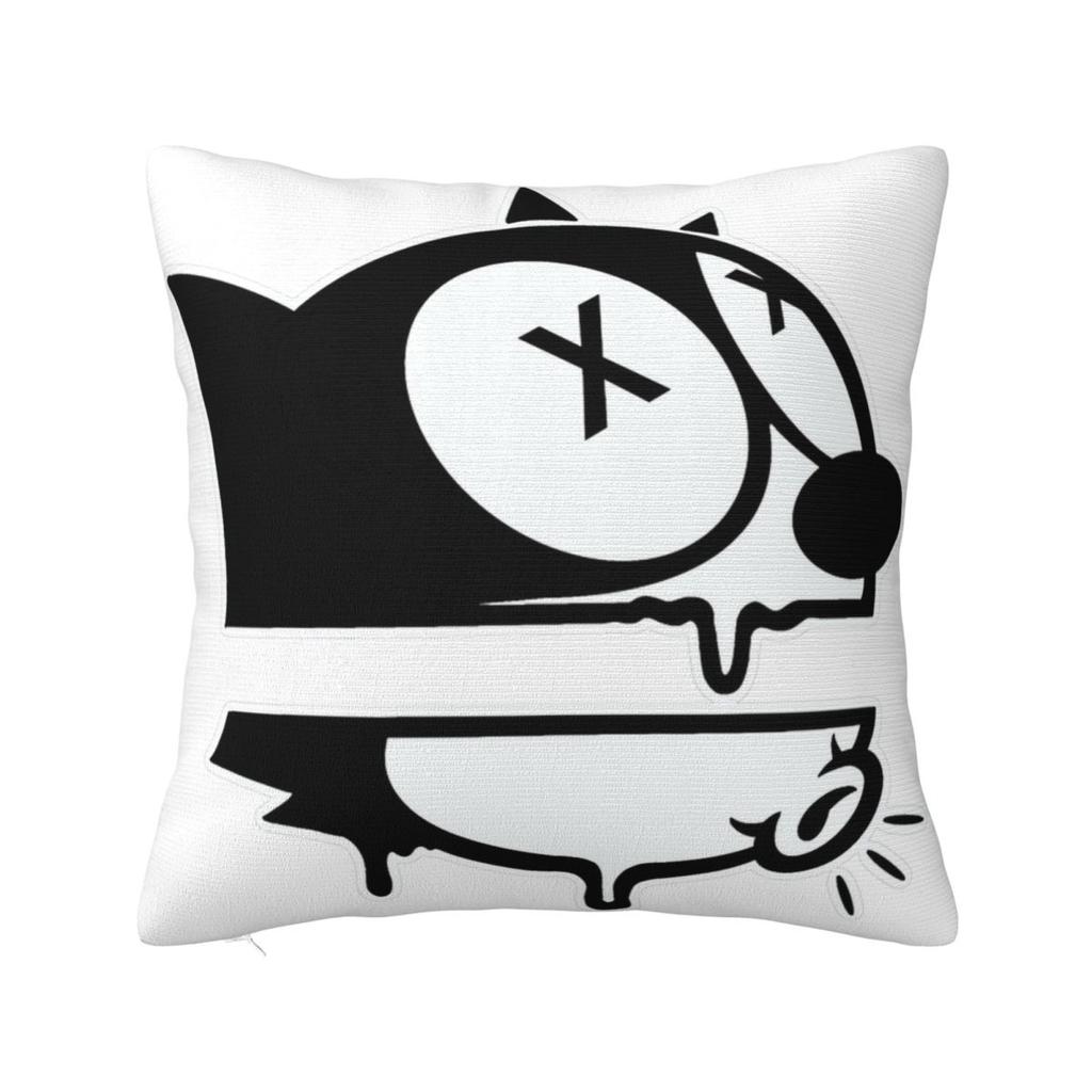 F-Felix The Cat Pillow Covers Product Printing Cushion Cover Decor Throw Pillow Case Cover Living Room Multiple Sizes