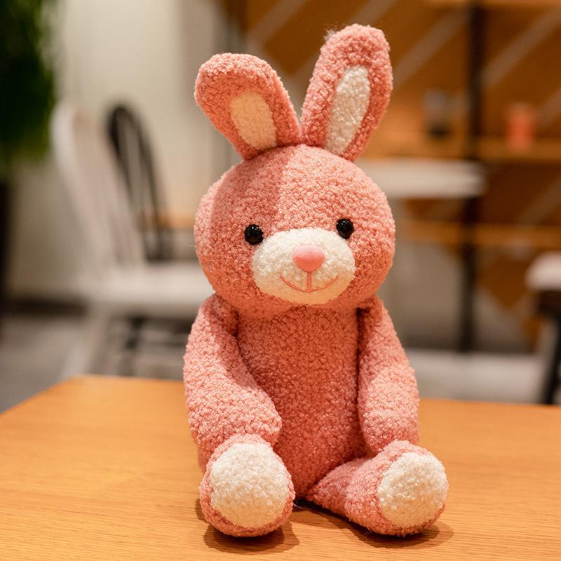 Милая обезьяна кролик медведь лев плюшевая подушка сидящая мягкая игрушка кукла подарки для мальчиков девочек