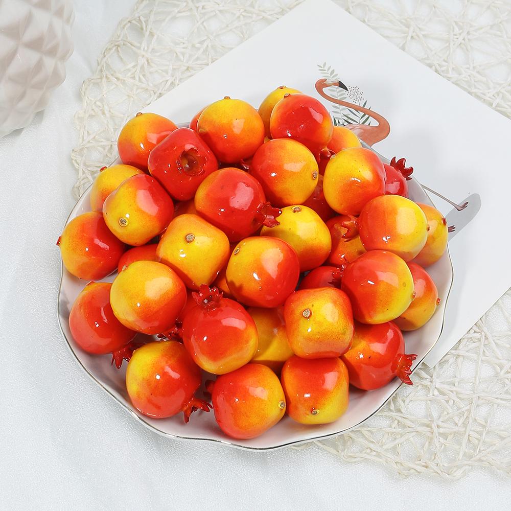 10/20Pcs Foam Artificial Fruit Fruit And Vegetable Simulation for Home Decor Fake Fruit Food Apple Lemon Peach Photography Props