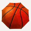 Basketball, Sports themed Eight rib Automatic Folding umbrella Is Suitable for Both Men and Women, Making It A Perfect Christmas and Valenti