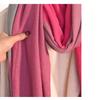 Autumn Winter Double-sided Color-blocked Women Scarf Imitation Cashmere Female Versatile High-end Warm Shawl
