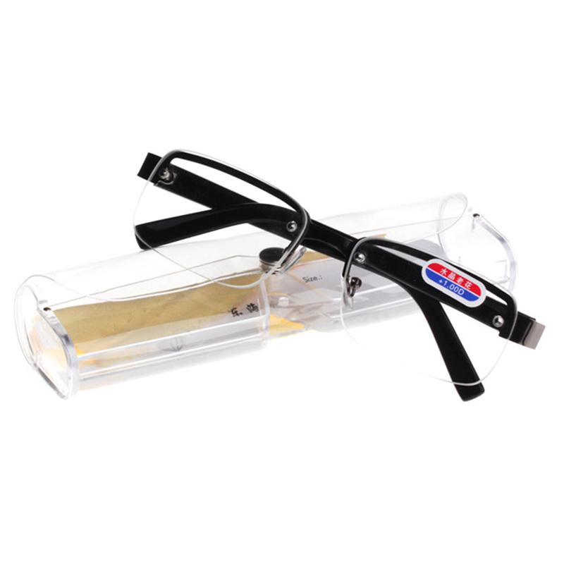 Новые очки для чтения в офисе, портативная лупа, унисекс, +1,0/+1,5/+2,0/+2,5/+3,0/+3,5, солнцезащитные очки с полуоправой из кристаллов