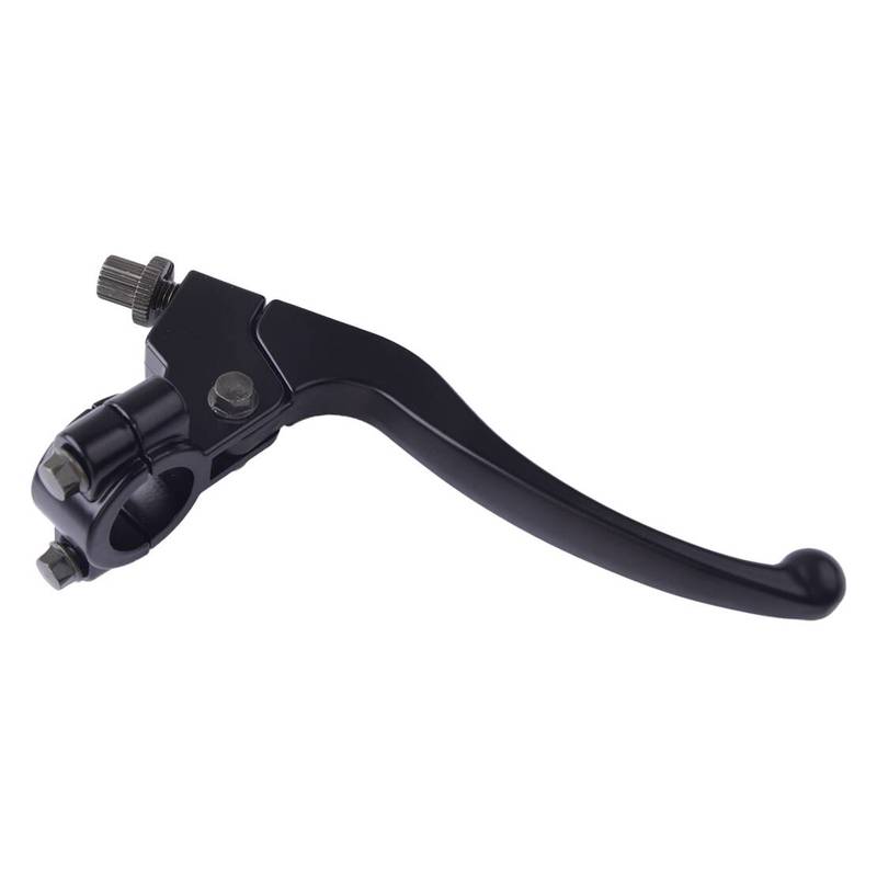 1 Pair Black Clutch Brake Lever Perch Assembly Aluminium Alloy Fit for 7/8" Handlebar Motorcycle Dirt Bike Scooter ATV Universal