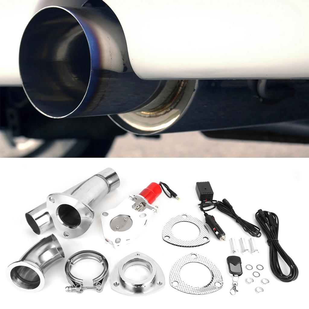 2.25inch Car Modification Universal Electric Exhaust Valve Remote Control
