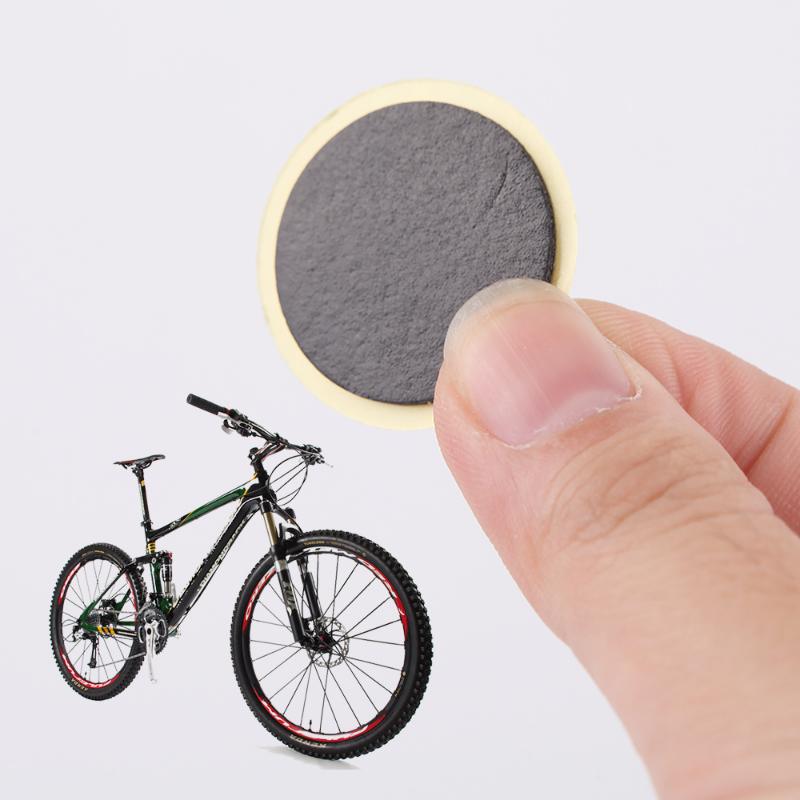 1PC Bicycle Tire Repair Patch Glue-Free Adhesive Quick Repairing Tyre Protection Patch for Mountain Road Bike Inner Tyre Repair Pads