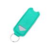 Women Portable Mini Lipstick Bag Keychain PU Leather Lip Gloss Bag Case For Travel