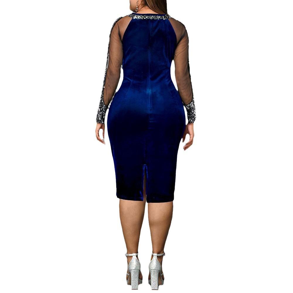 Женские летние лоскутные платья больших размеров Платья с запахом на бедрах Блестящие платья