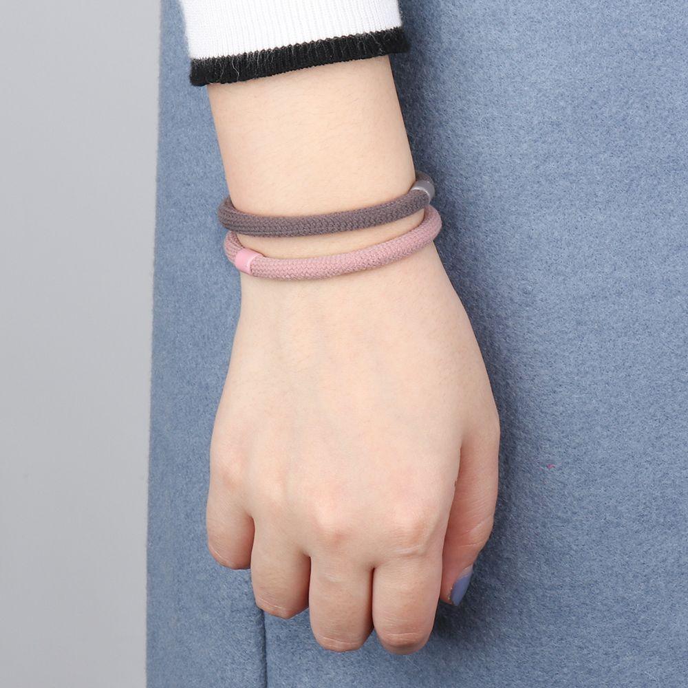 Женская Мода Веревочная Эластичная Завязка Повязка на Голову Держатель для Хвоста Дамская Повязка для Волос Резинка для Волос