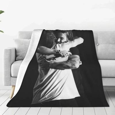 Larry Stylinson Hug Soft Durable Blankets Excited Travel Office Постельное белье Пледы Осеннее графическое фланелевое покрывало Чехол для дивана
