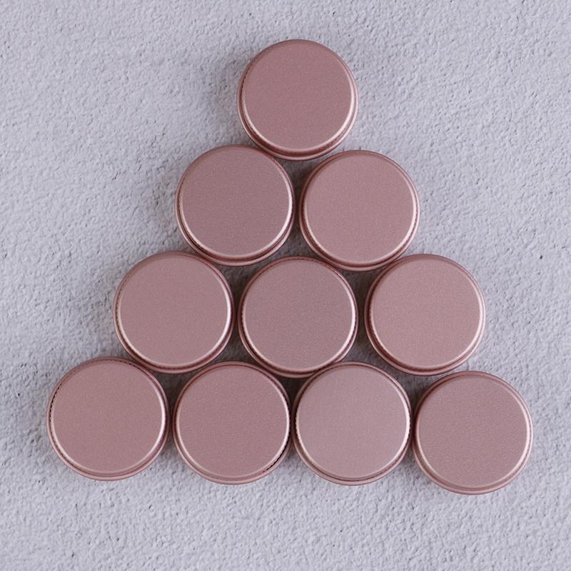 10ps Empty Aluminum Pot Jars Cosmetic Containers With Lid Eye cream Aluminum box