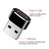 2 шт. Адаптер Type-C (мама) к USB (папа) OTG Кабель для передачи данных с быстрой зарядкой PD к USB Поддерживает сверхбыструю зарядку