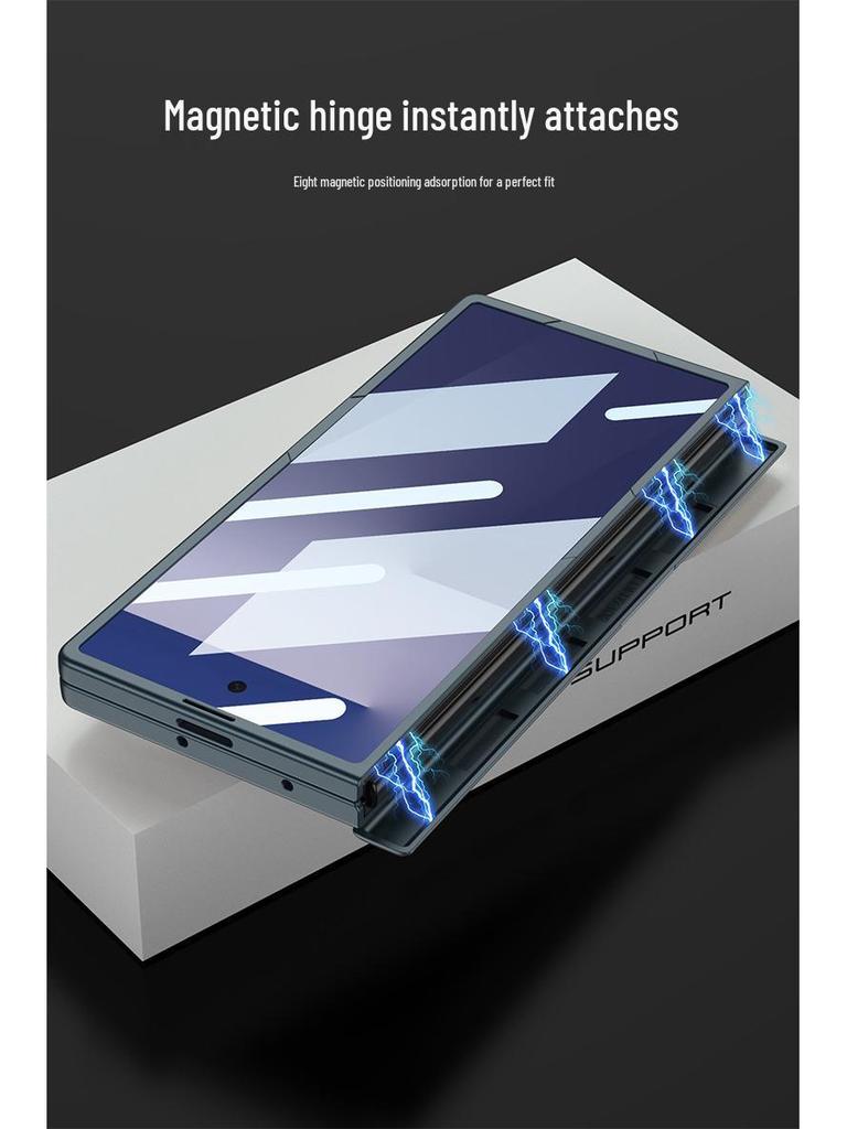 Ультратонкий чехол-подставка для Samsung Z Fold7: Защита от падения, Креативный дизайн шарнира