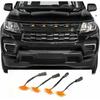 For Chevy Colorado -2024 Front Grille yellow LED Light Raptor Style DRL Lamp