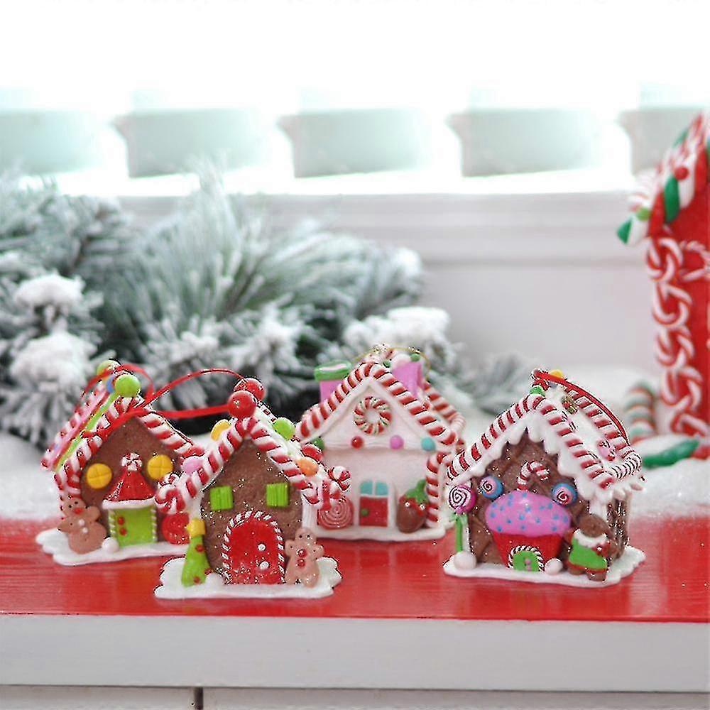 Christmas Church Village,christmas Collectible Buildings,christmas Small House, Christmas Ornament C
