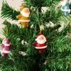 1Set Christmas Drop Ornaments Multi-Color Santa Claus Party Xmas Tree Hanging Decor Home Decor Festive Supplies Drop Ornaments