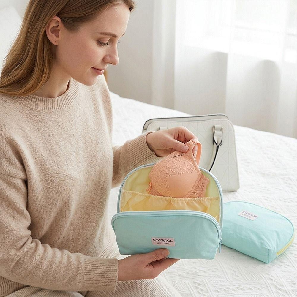 Multi-purpose Underwear Storage Bag Three-in-One Set Travel Organizer Travel Use