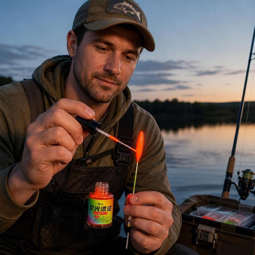 Visualable Fishing Float Indicators Fluorescent Paint Fishing Tackle Accessories Night Fishing