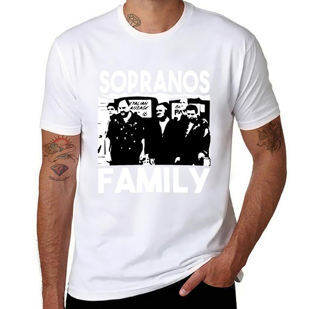 The Sopranos Family Tshirt Christmas Casual Short Sleeve Top