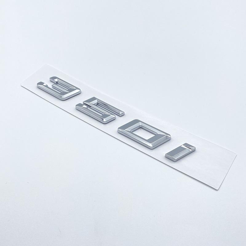 Новые цифры и буквы шрифта 316i 318i 320i 325i 328i 330i 340i GT ABS эмблема для BMW 3 серии E90 E46 F30 логотип багажника автомобиля